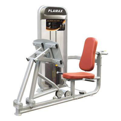 Жим ногами/Икроножные Aerofit PL9010 Plamax &ndash; это профессиональное спортивное оборудование, которое является компактным, высококачественным и отлично используется в небольших спортзалах и фитнес центрах.

Плавный, обтекаемый профиль.

Мягкие детали (спинка и сидение) имеют удобную и комфортную форму.
